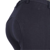 Saddlehugger by Shires Pantalon d'Équitation Knee Patch Femme Marin