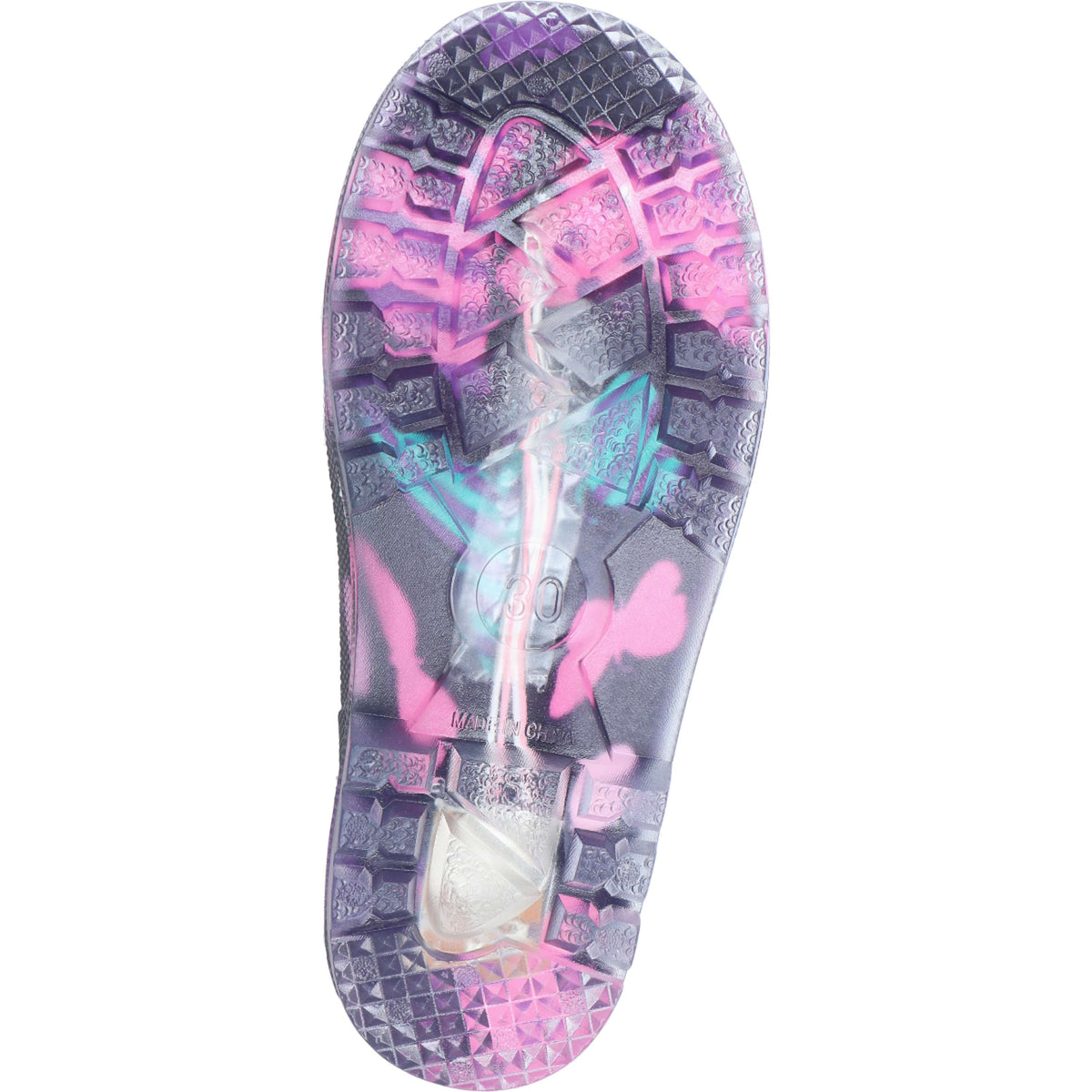 Gevavi Botte Enfant Mila PVC avec lumières LED Violet