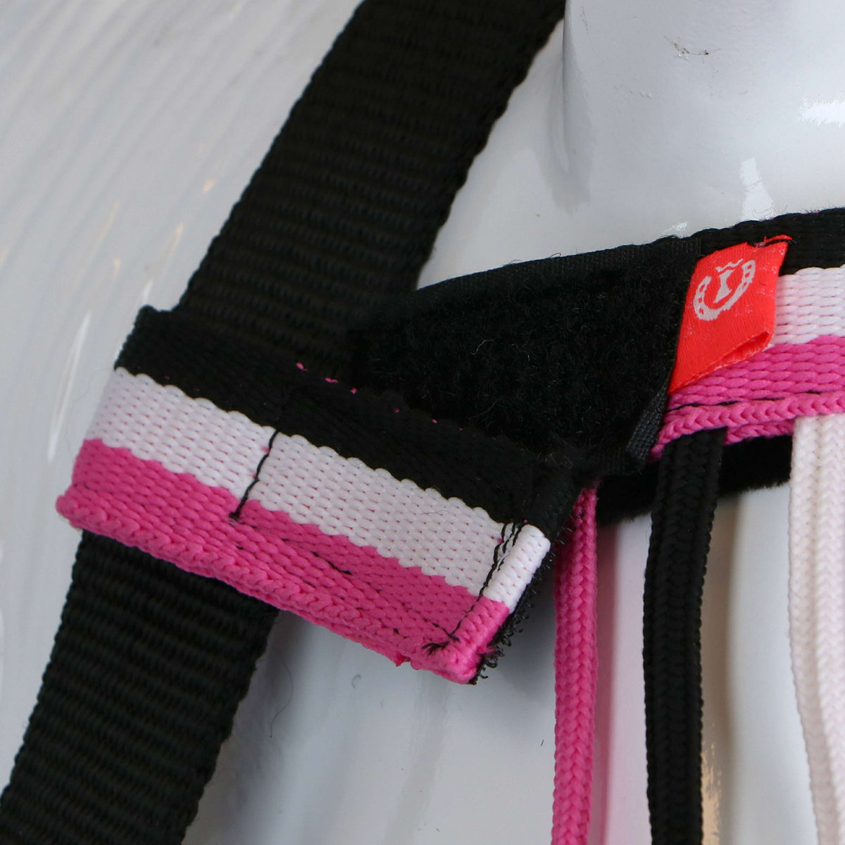 Imperial Riding Frontal Anti-Mouches Nylon avec Fermeture Velcro Néon Rose