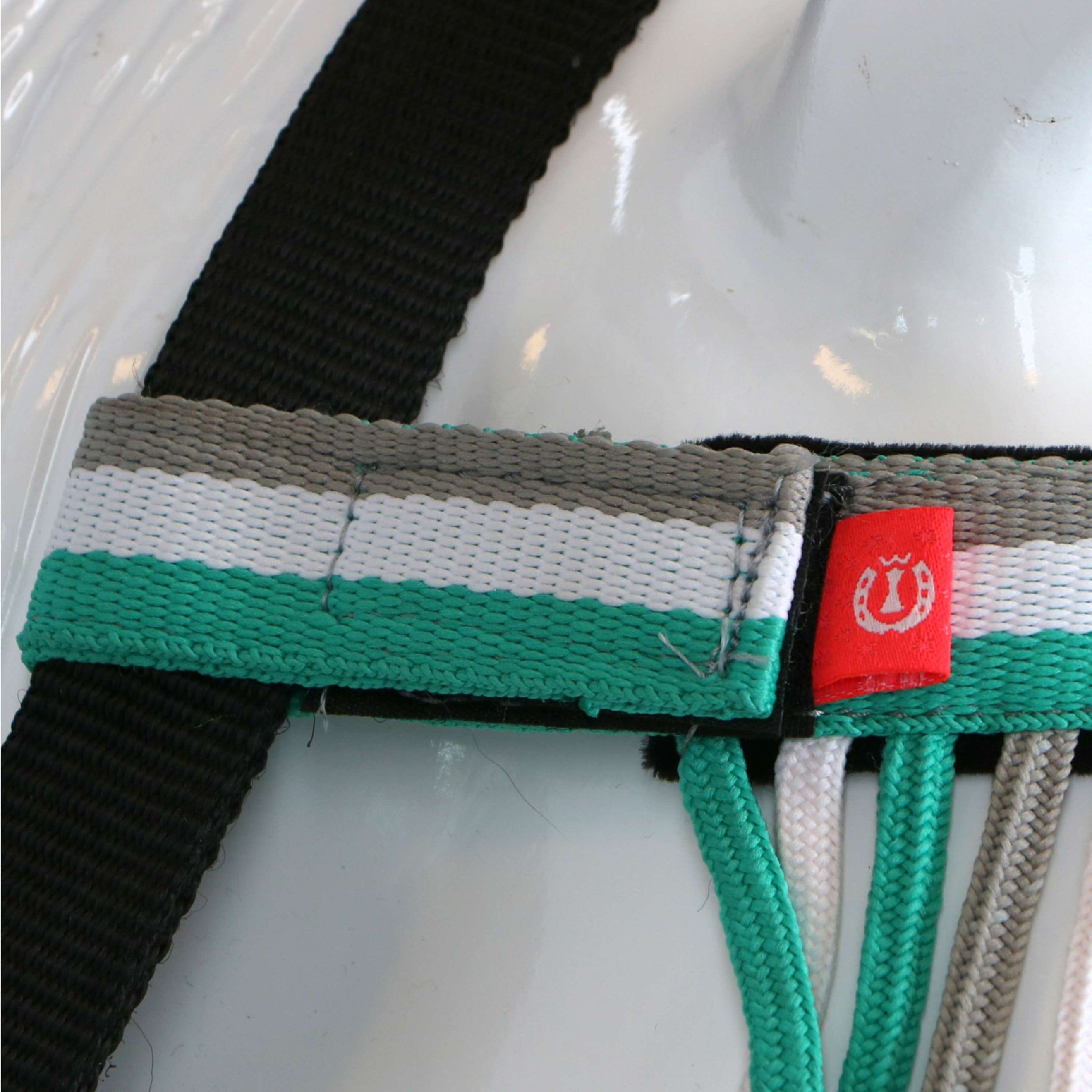 Imperial Riding Vliegenfrontriem Nylon avec Fermeture Velcro Jade