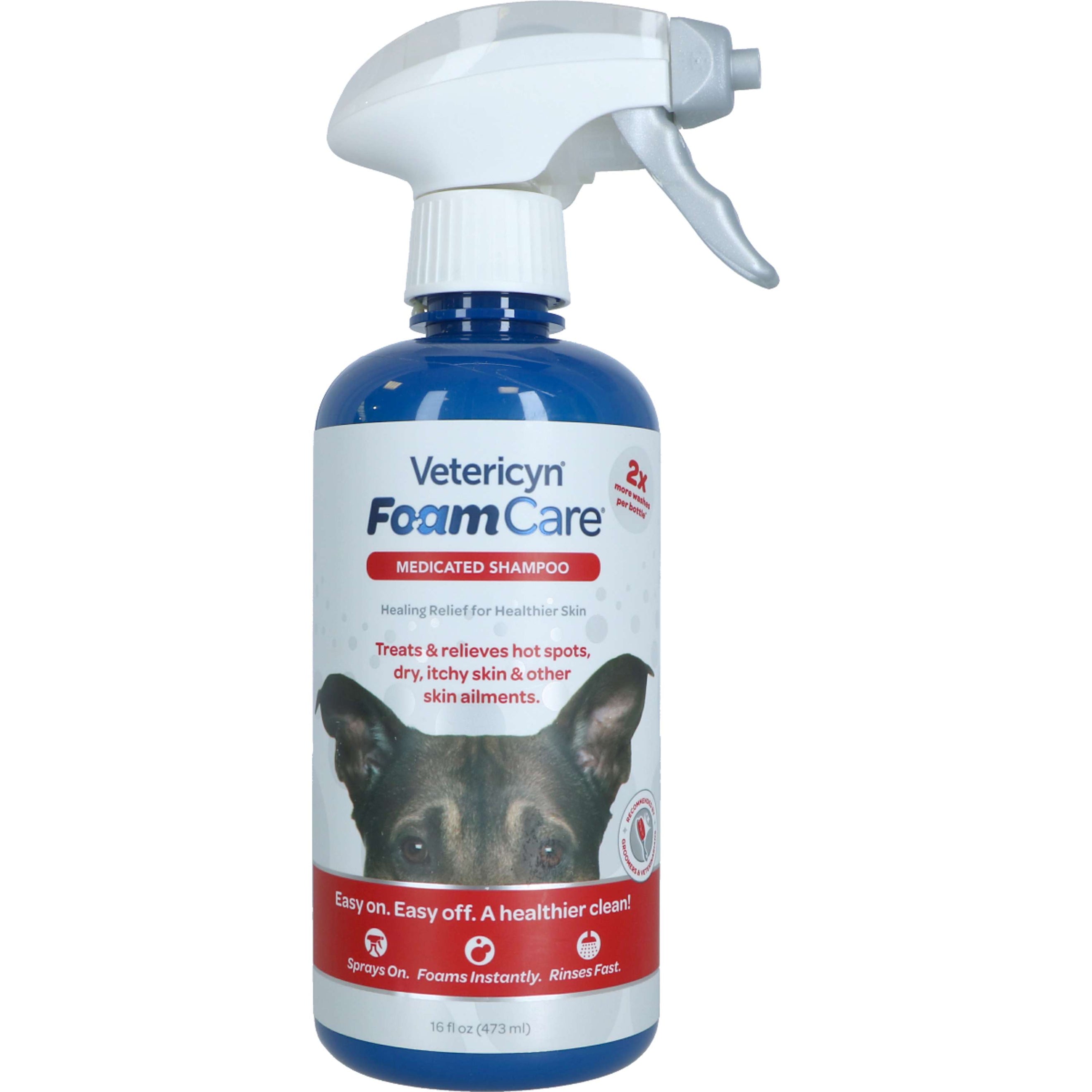 Vetericyn Foamcare Pet Shampoo Medicated