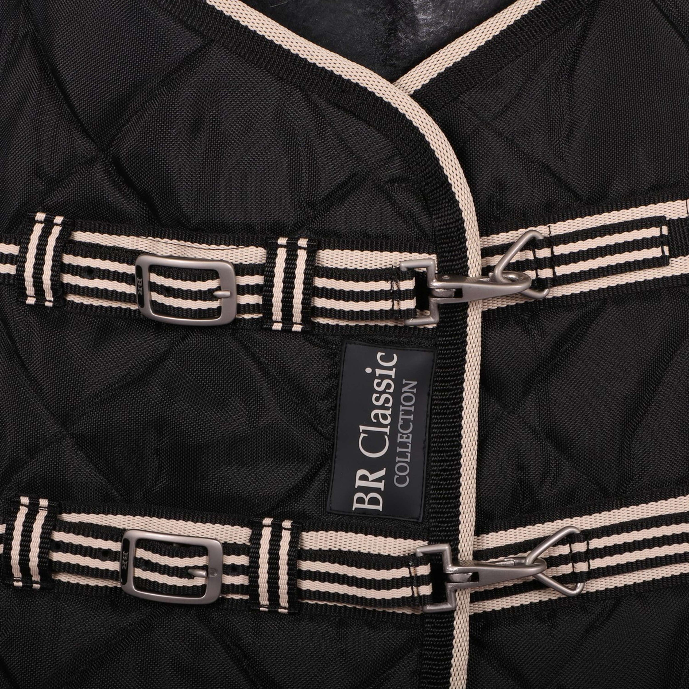 BR Couverture d'Écurie Classic 1200D - 300g Noir BR Couverture d'Écurie Classic 1200D - 300g Noir