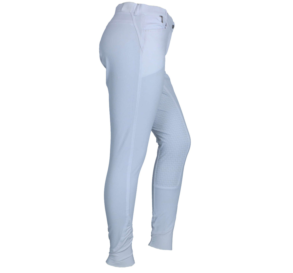 BR Pantalon d'Équitation Limerick Siliconen Fesses Blanc