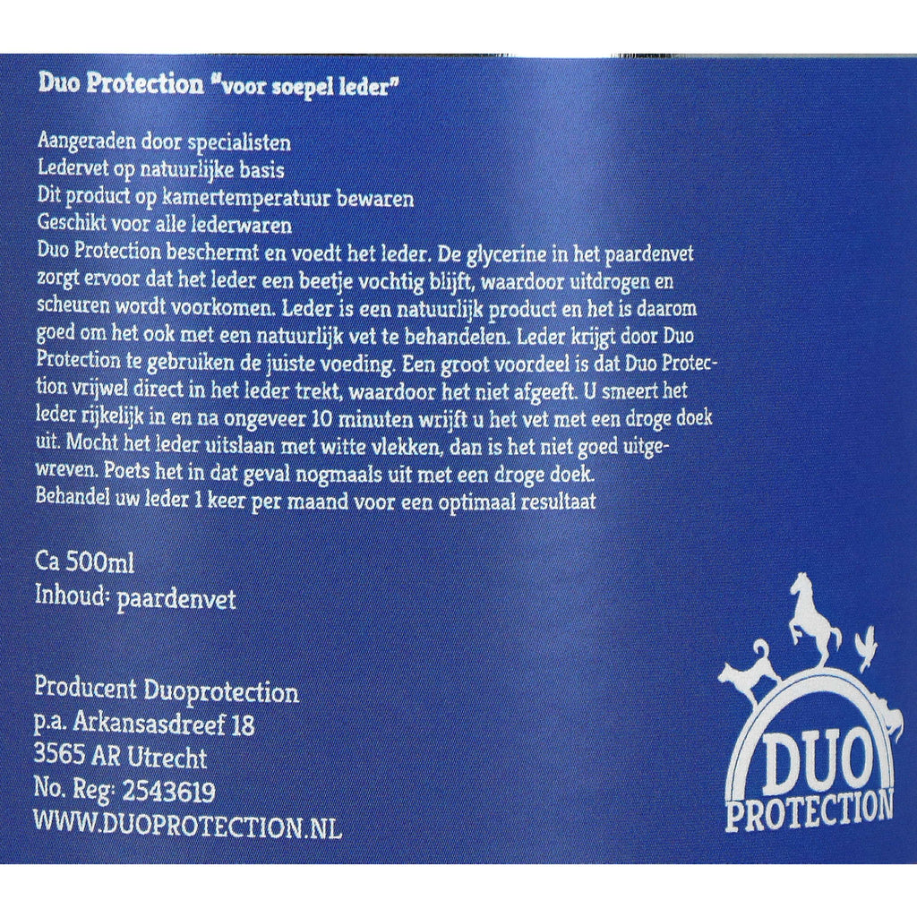 Duo Protection Graisse pour Cuir