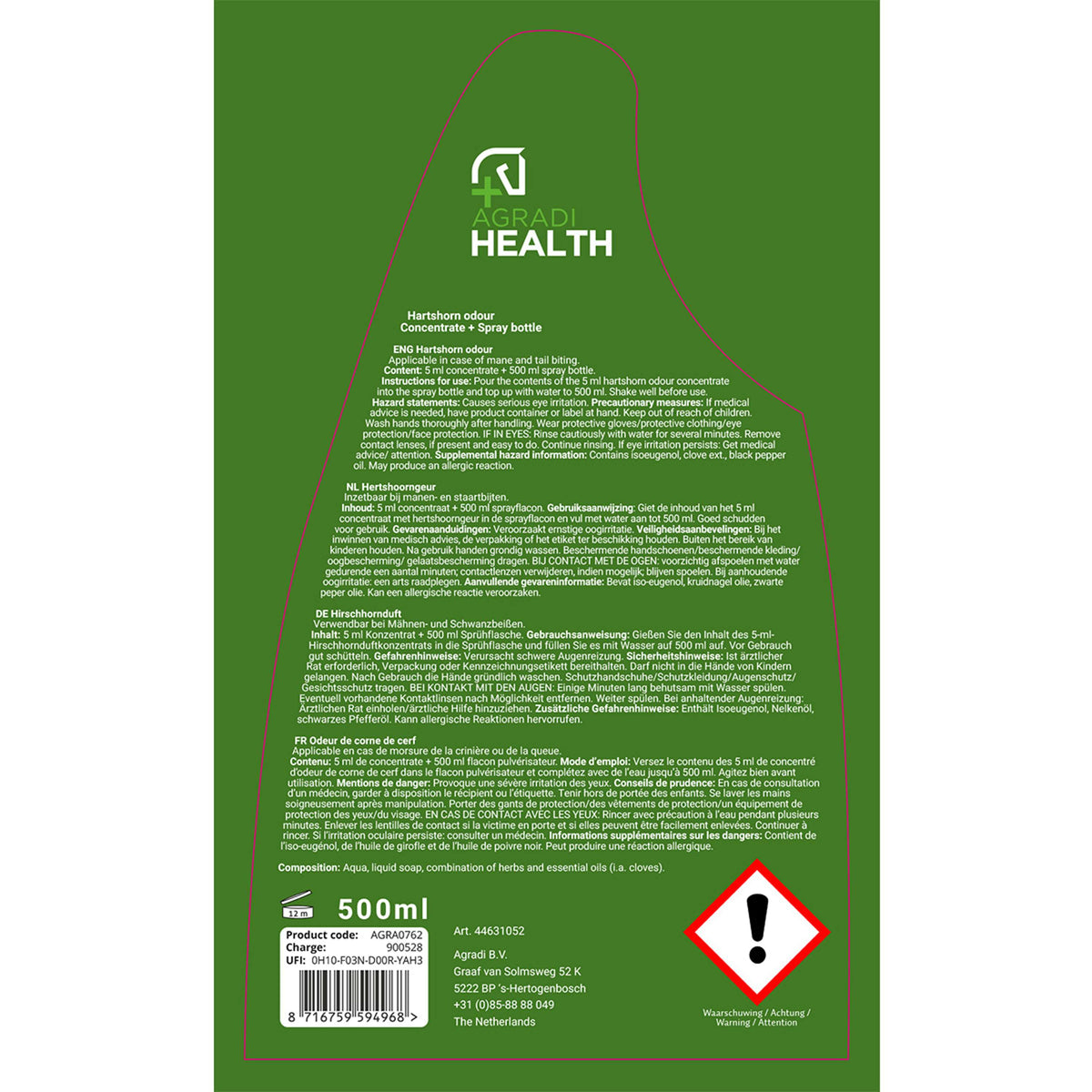 Agradi Health Spray Bois de Cerf
