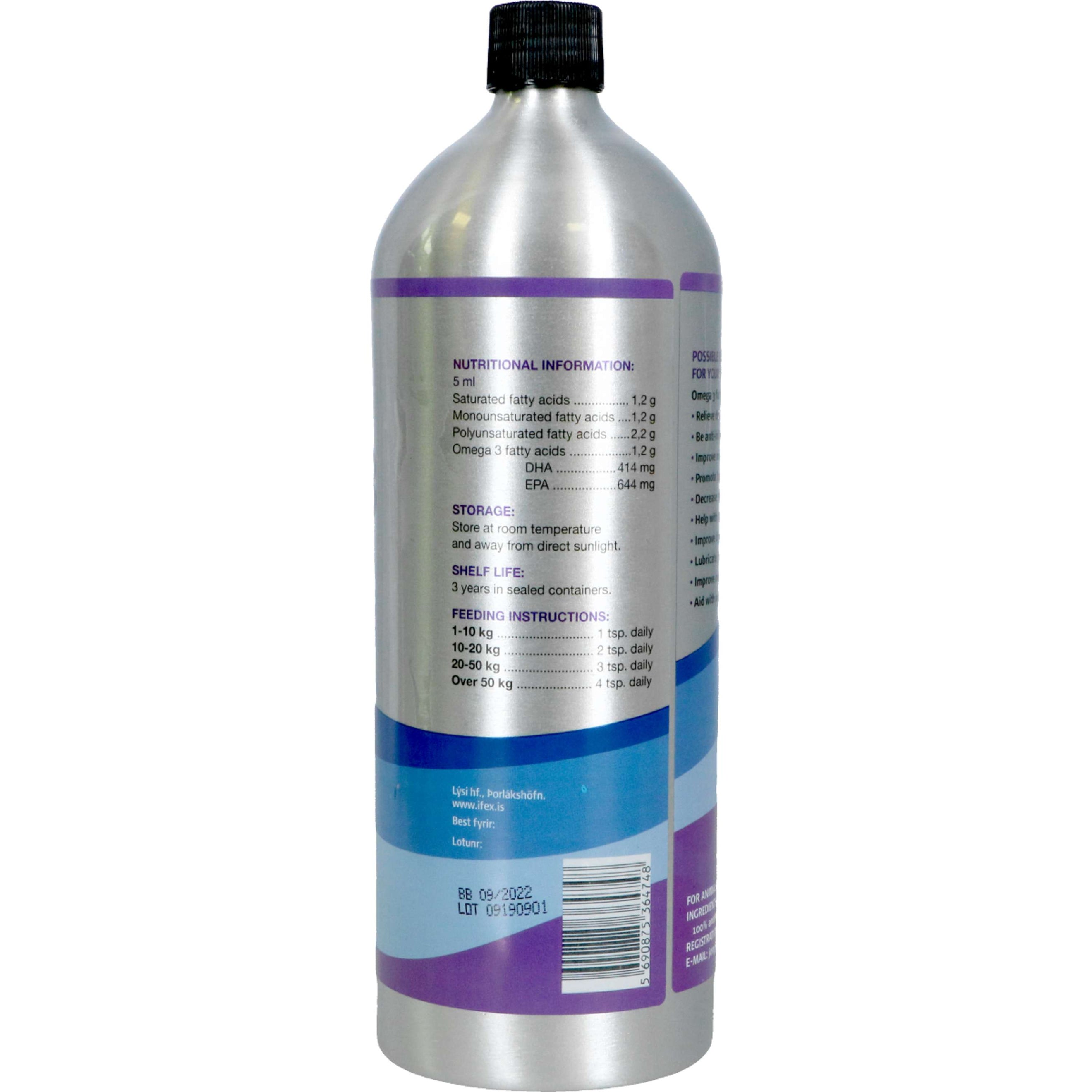 Icelandpet Huile Oméga-3