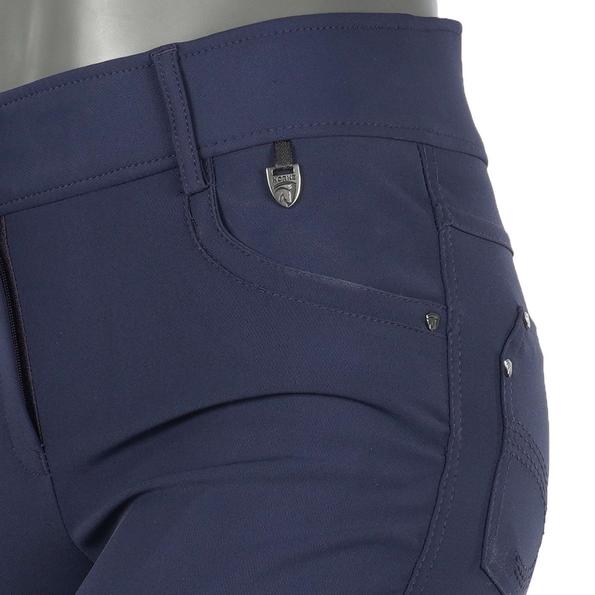 HORKA Pantalon d'Équitation Trento Femmes Bleu