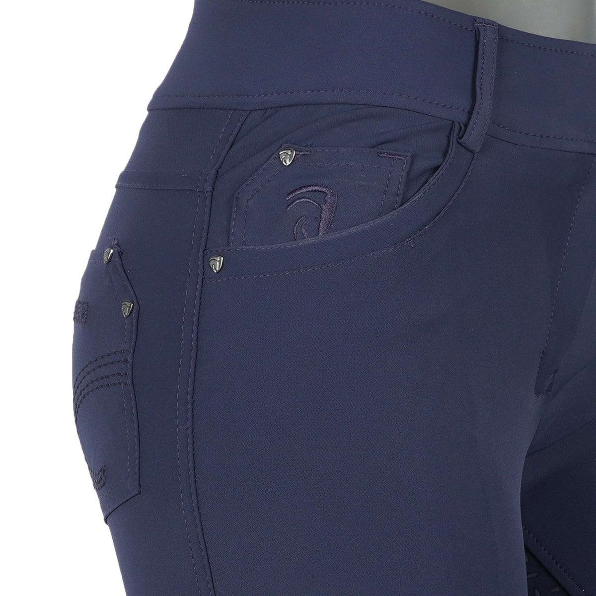 HORKA Pantalon d'Équitation Trento Femmes Bleu