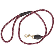 WeatherBeeta Laisse pour Chien Rope Leather Burgundy/Brown