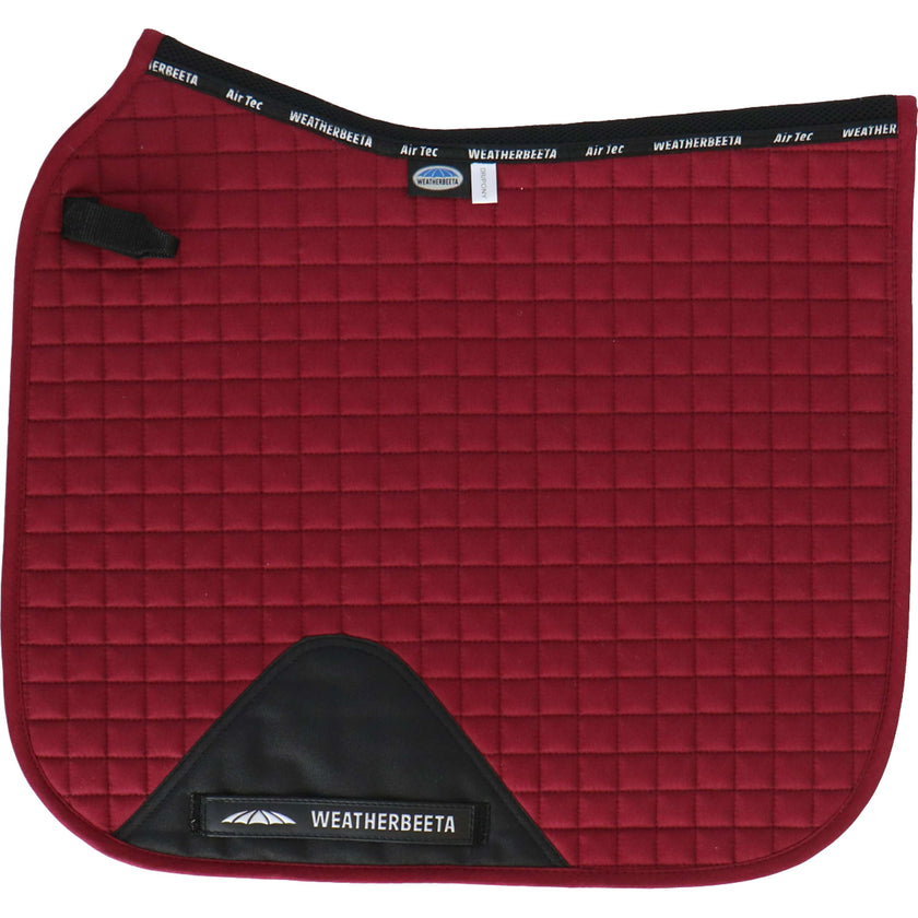 Weatherbeeta Tapis de Selle Prime Dressur Maroon Red