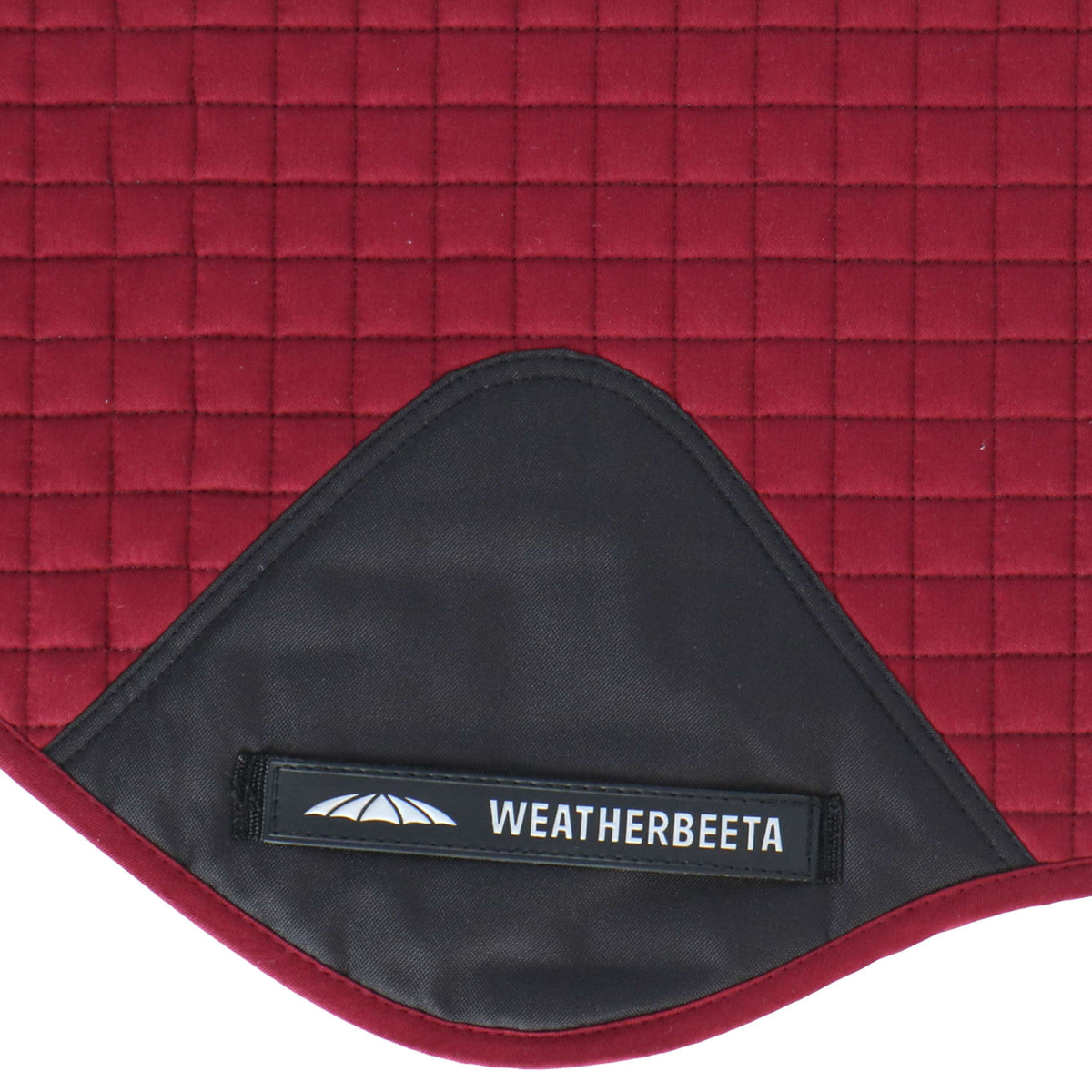 Weatherbeeta Tapis de Selle Prime de Saut Maroon Red