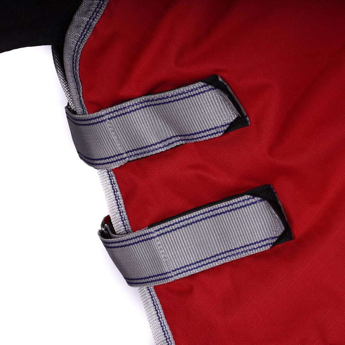 Weatherbeeta Combo Neck Medium Turnout Comfitec Classic Couverture 220g Red/Silver/Navy