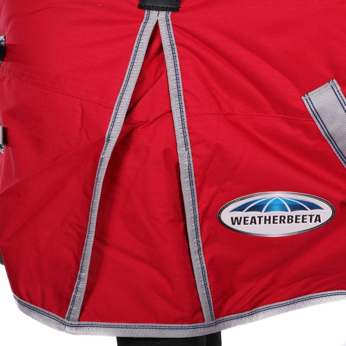 Weatherbeeta Couverture d'Hiver Comfitec Classic Combo Neck Medium/Lite 600D 100g Rouge/Argent/Navy