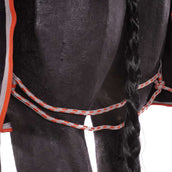 Weatherbeeta Couvre-Reins Therapy Tec Fleece Black/Silver/Red