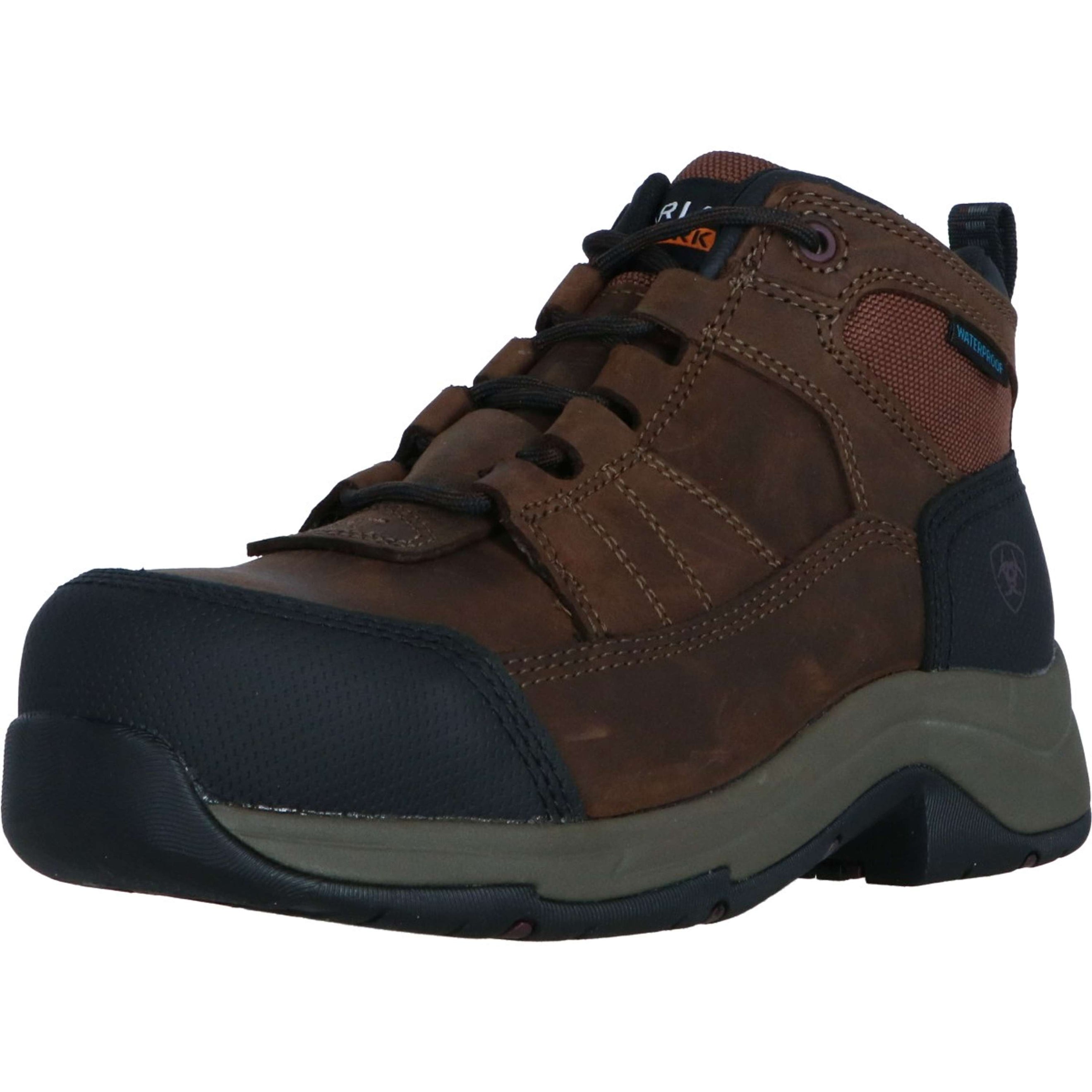 Ariat Telluride Work H2O Embout En Acier Distressed Brown