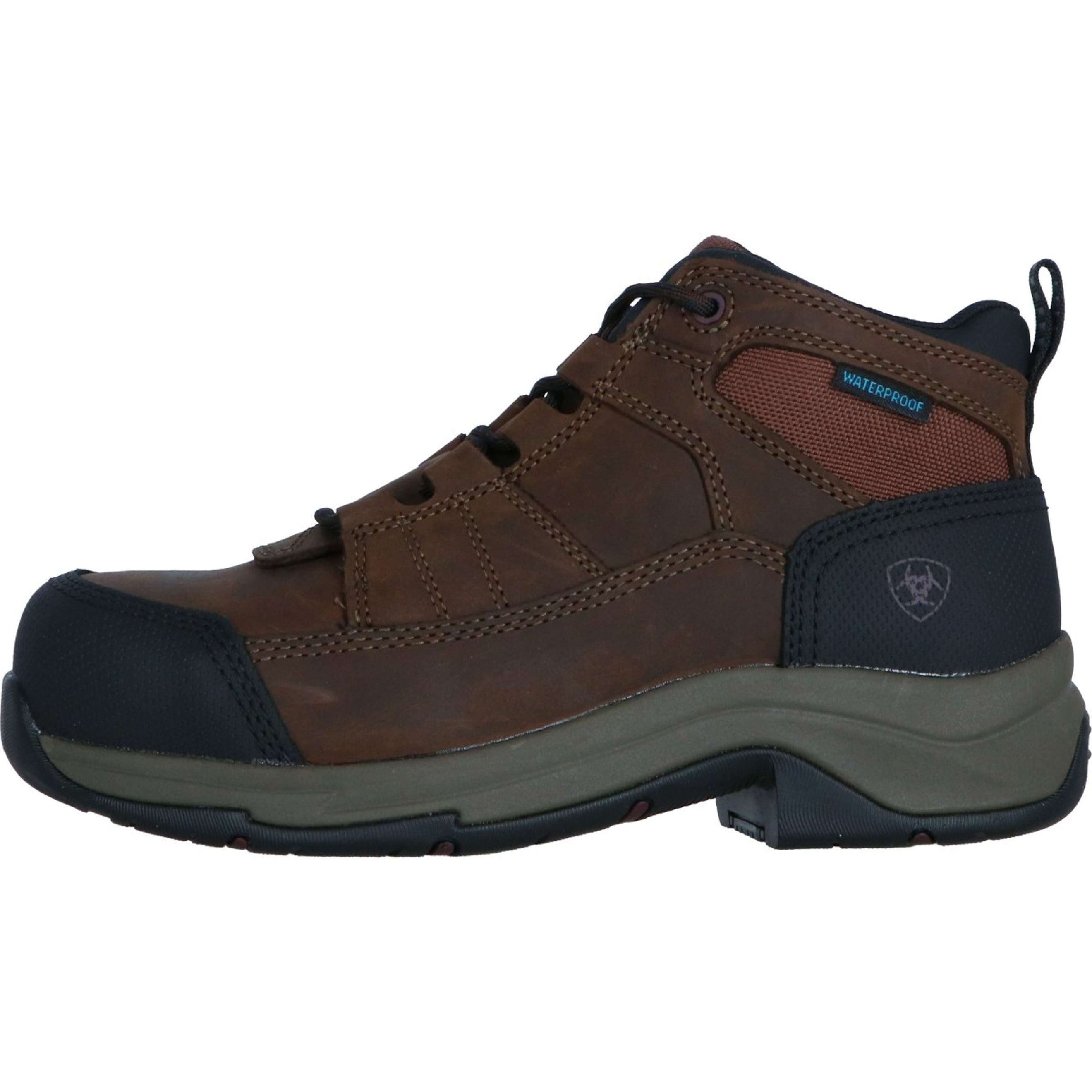 Ariat Chaussure d'Écurie Telluride Work H2O Embout En Acier Distressed Brown Ariat Chaussure d'Écurie Telluride Work H2O Embout En Acier Distressed Brown