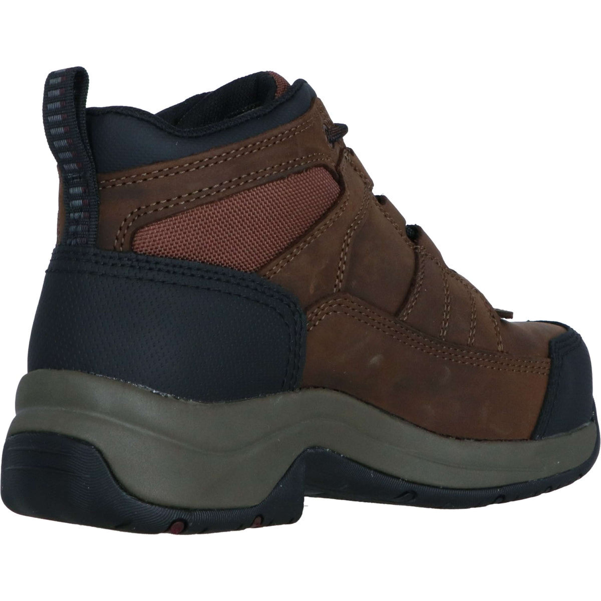 Ariat Chaussure d'Écurie Telluride Work H2O Embout En Acier Distressed Brown