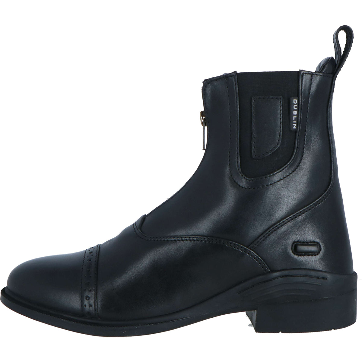 Dublin Boots Evolution Zip Front Noir