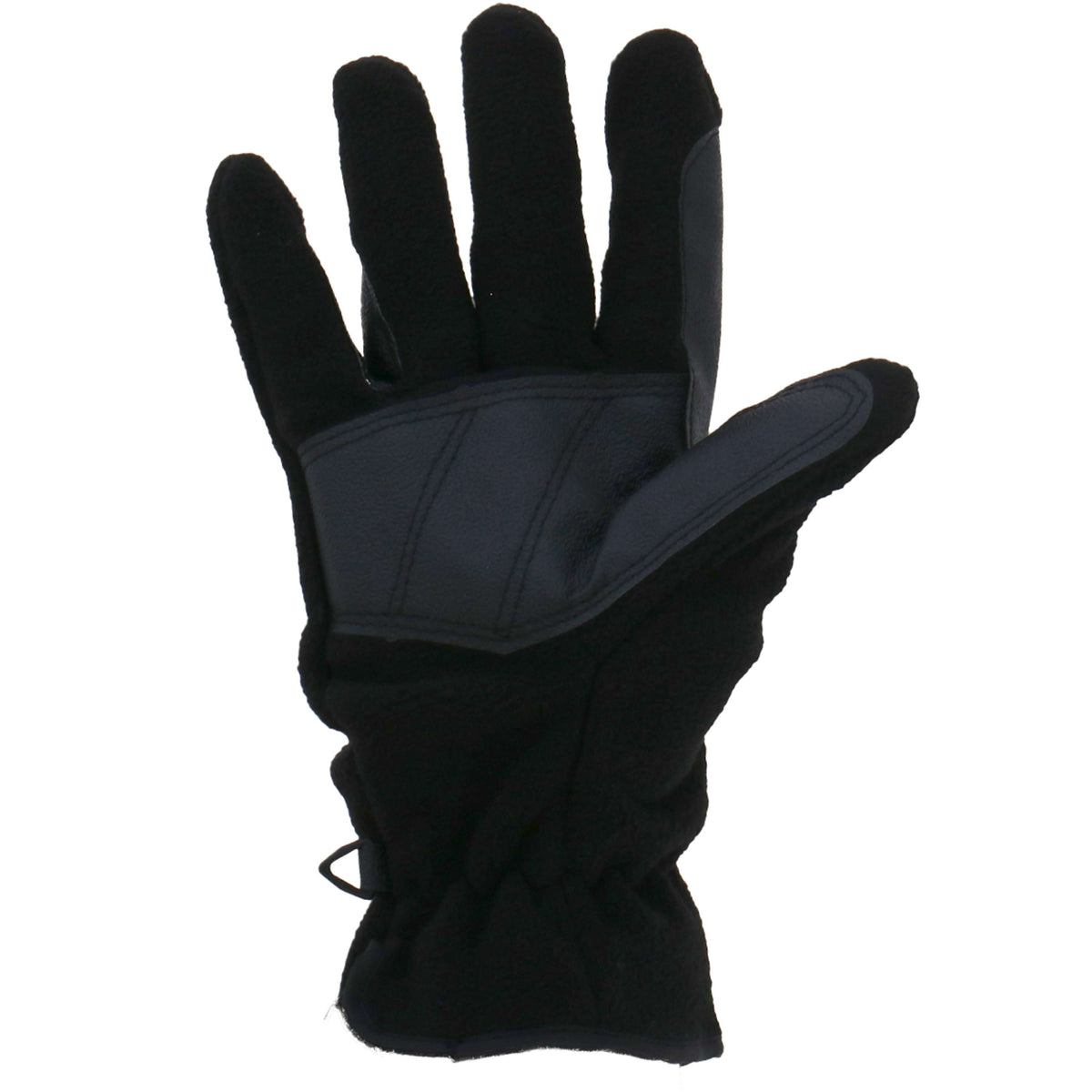 Dublin Gants d'Équitation Polaire Noir