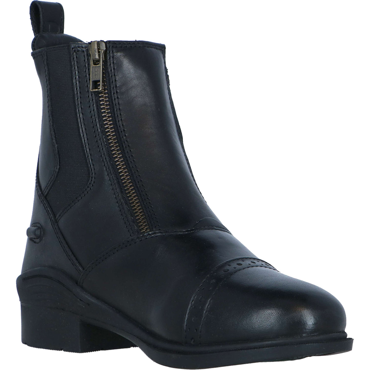 Dublin Boots Evolution Double Zip Front Noir