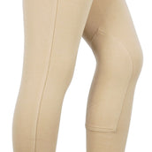 Dublin Pantalon d'Équitation Supa-Fit Zip Up Knee Patch Jodhpurs Beige