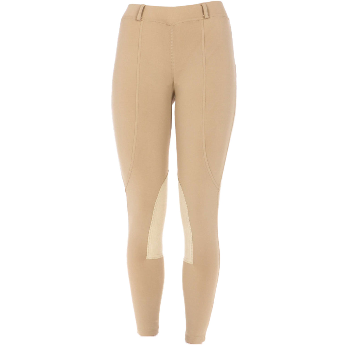 Dublin Legging d'Équitation Performance Flex Knee Patch Beige