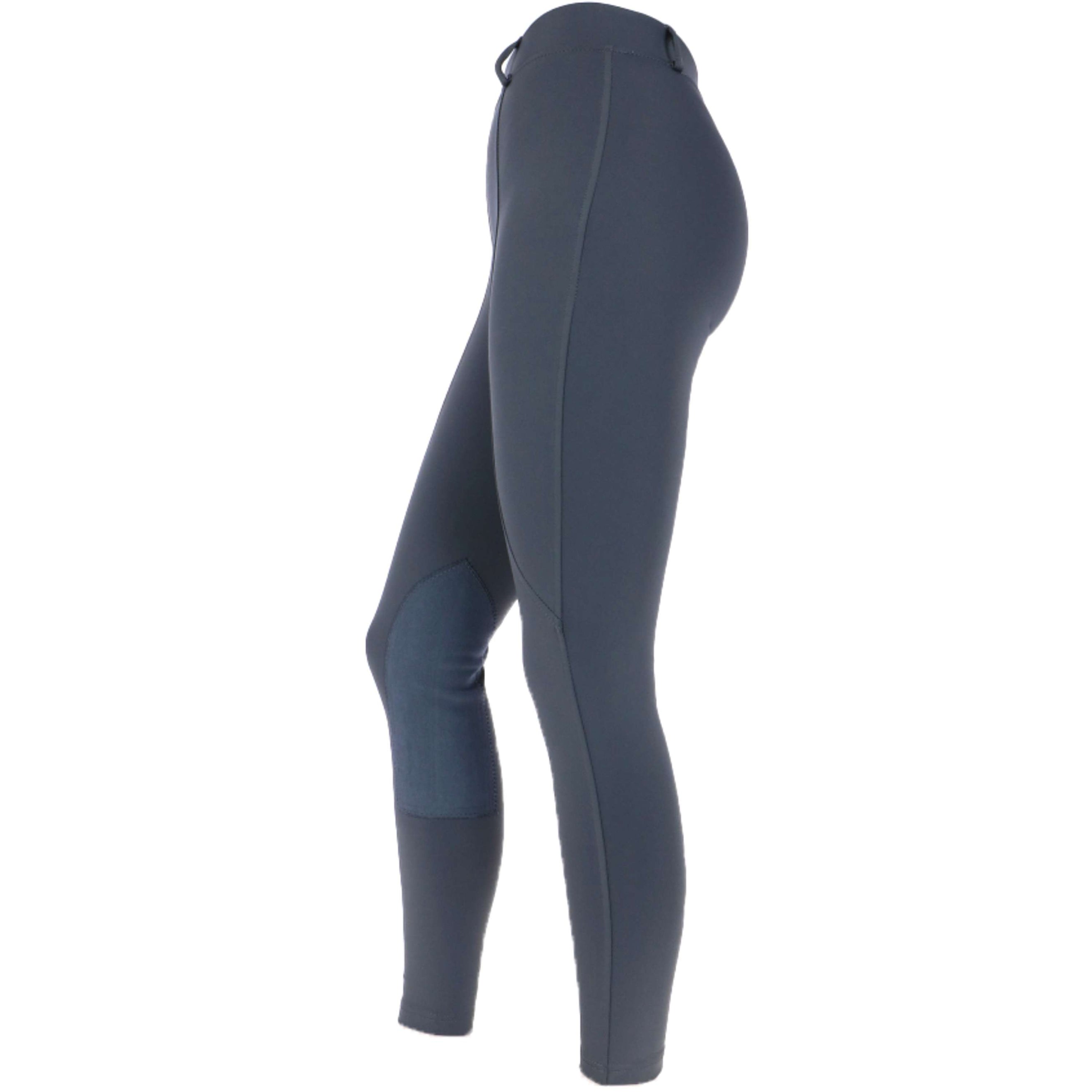 Dublin Legging d'Équitation Performance Flex Knee Patch Charbon Dublin Legging d'Équitation Performance Flex Knee Patch Charbon