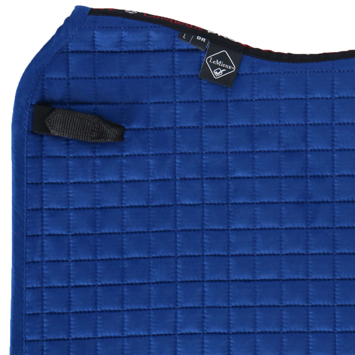 LeMieux Tapis de Selle Luxury Square Dressage Benetton Blue