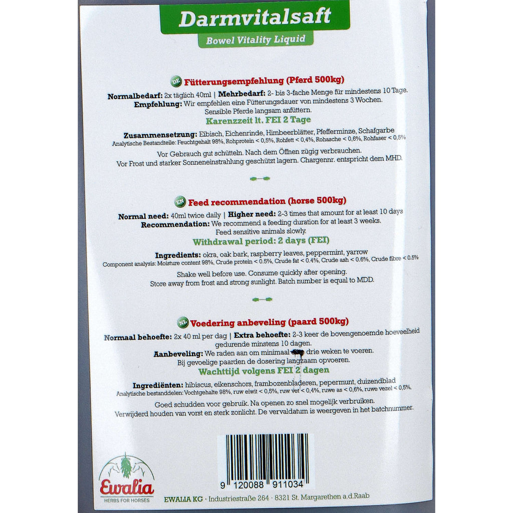 Ewalia Bowel Vitality Liquid Cheval