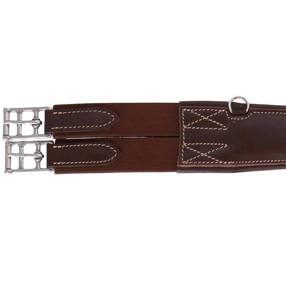 LJ-Leathers Sangle Cuir Couverture Marron clair