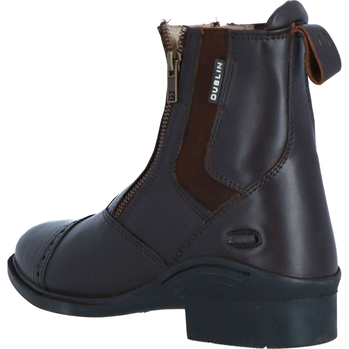 Dublin Boots Evolution Double Zip Front Marron