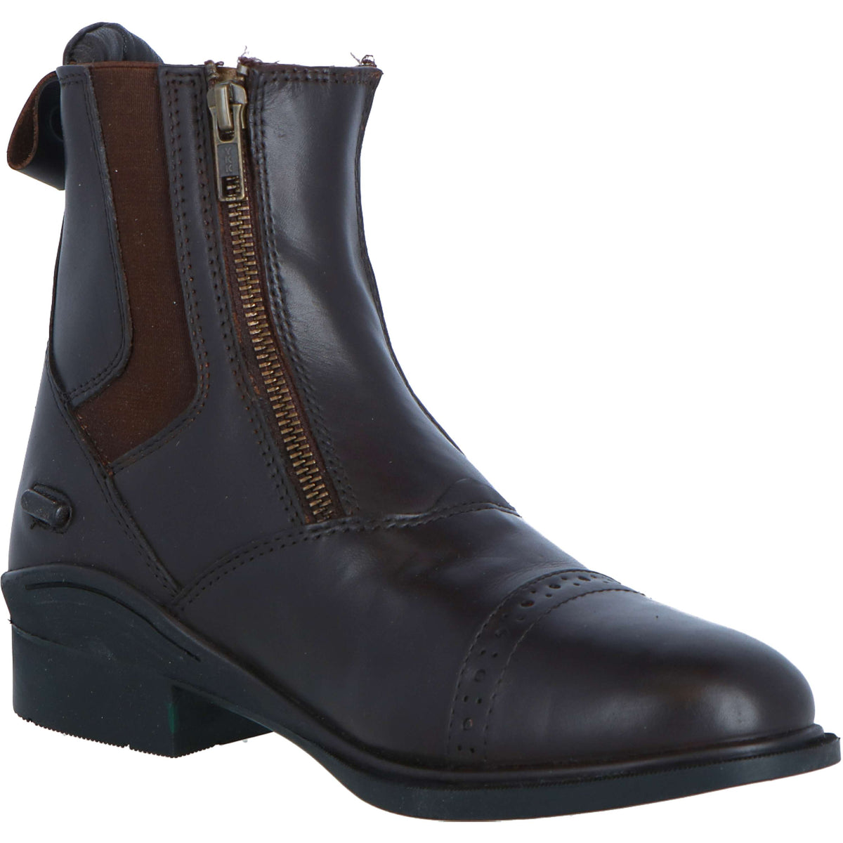 Dublin Boots Evolution Double Zip Front Marron