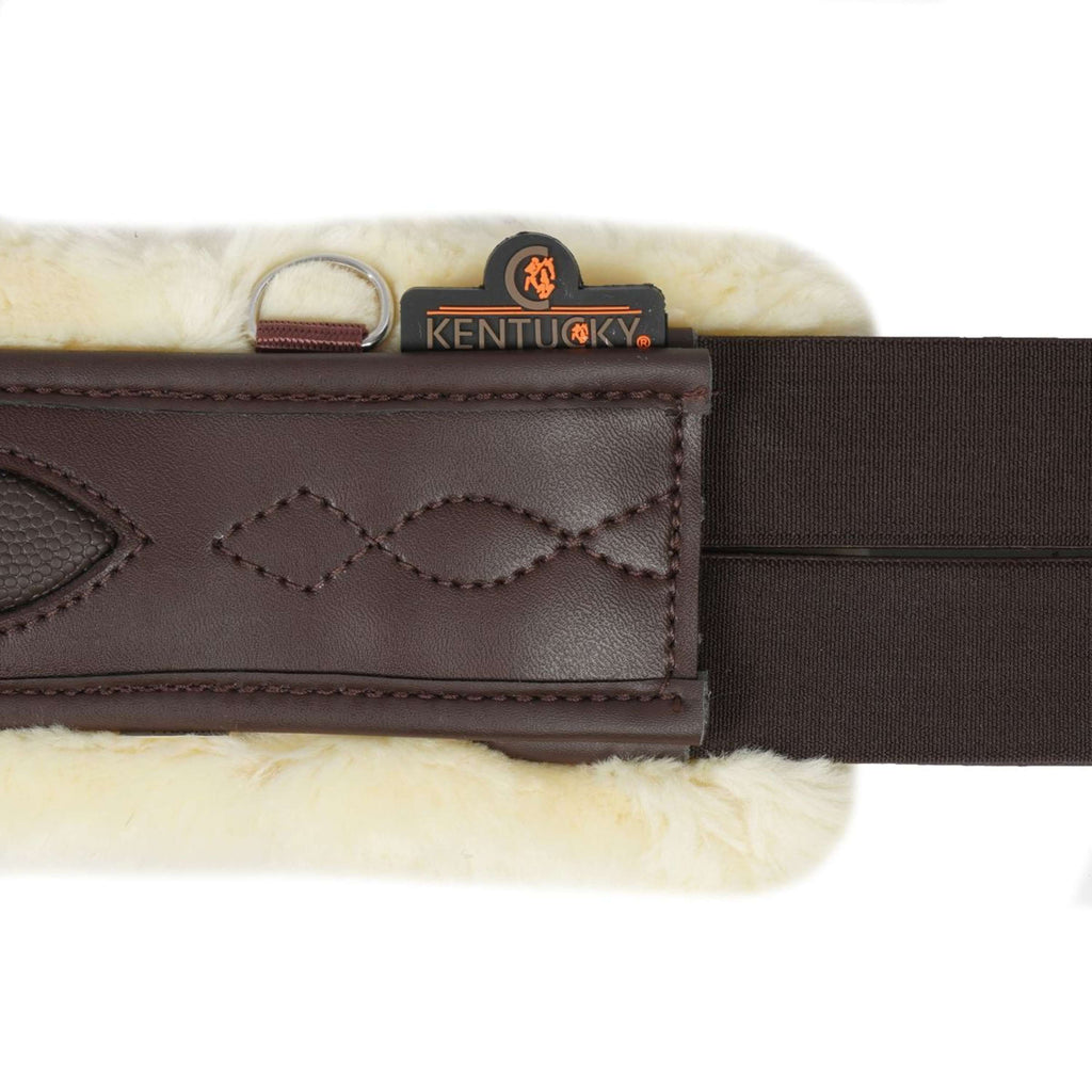 Kentucky Sangle Bavette Sheepskin Special pour le Saut Marron