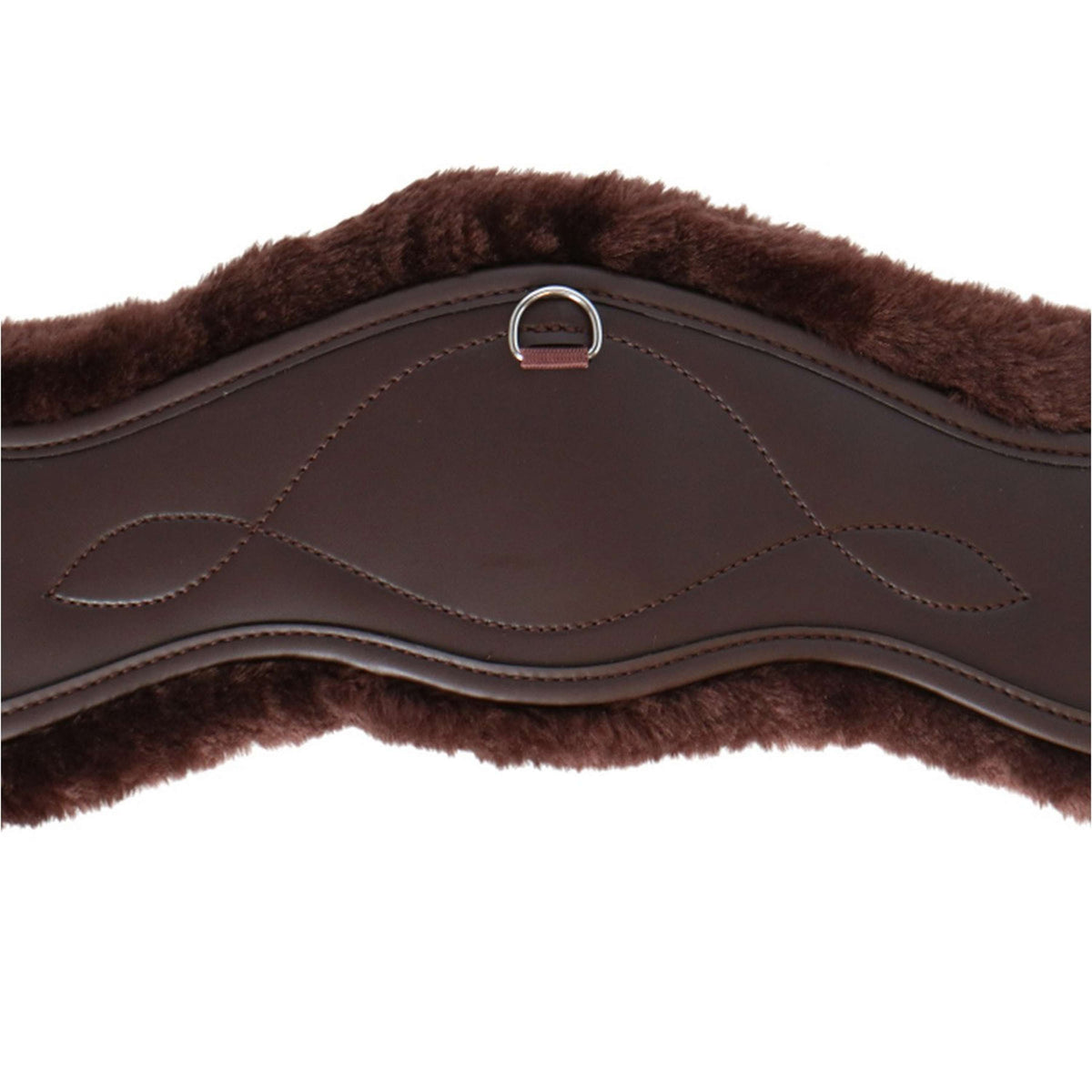 Kentucky Sangle de Dressage Sheepskin Anatomic Short Marron