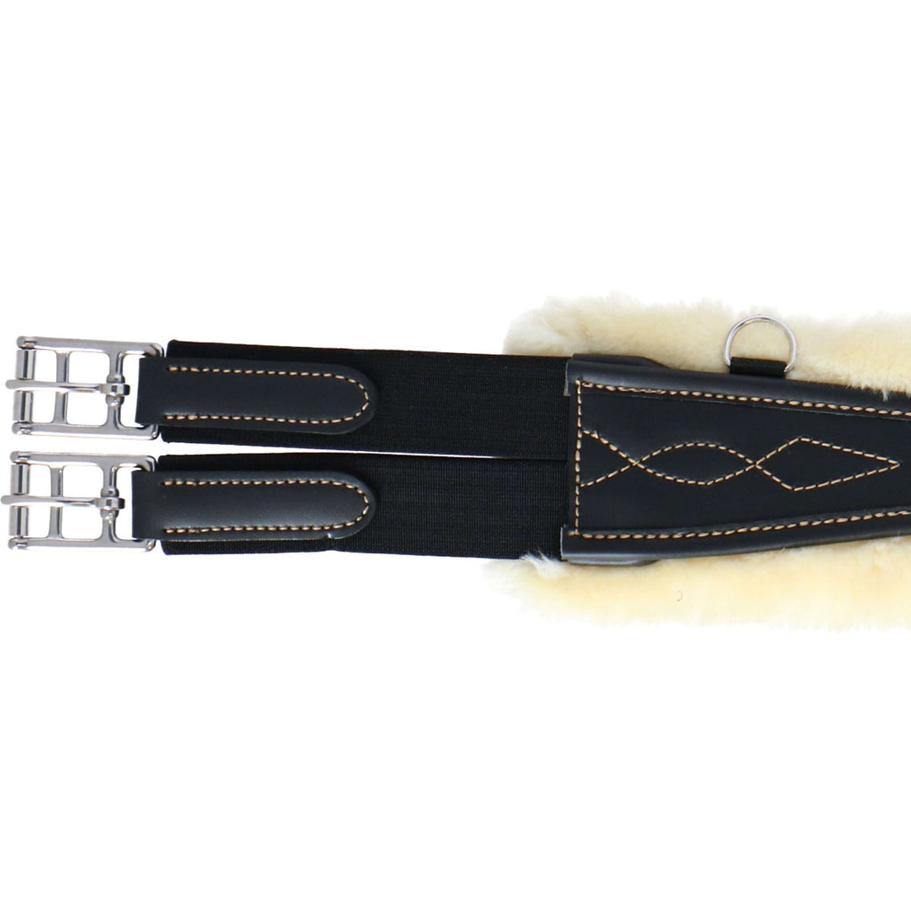 Kentucky Sangle d'Obstacle Sheepskin Anatomic Noir