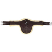 Kentucky Sangle d'Obstacle Sheepskin Stud Marron