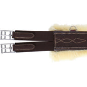 Kentucky Sangle d'Obstacle Sheepskin Stud Marron