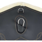 Kentucky Sangle d'Obstacle Sheepskin Stud Noir