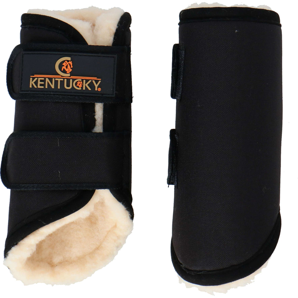 Kentucky Turnout Boots Solimbra Jambes Avant Noir