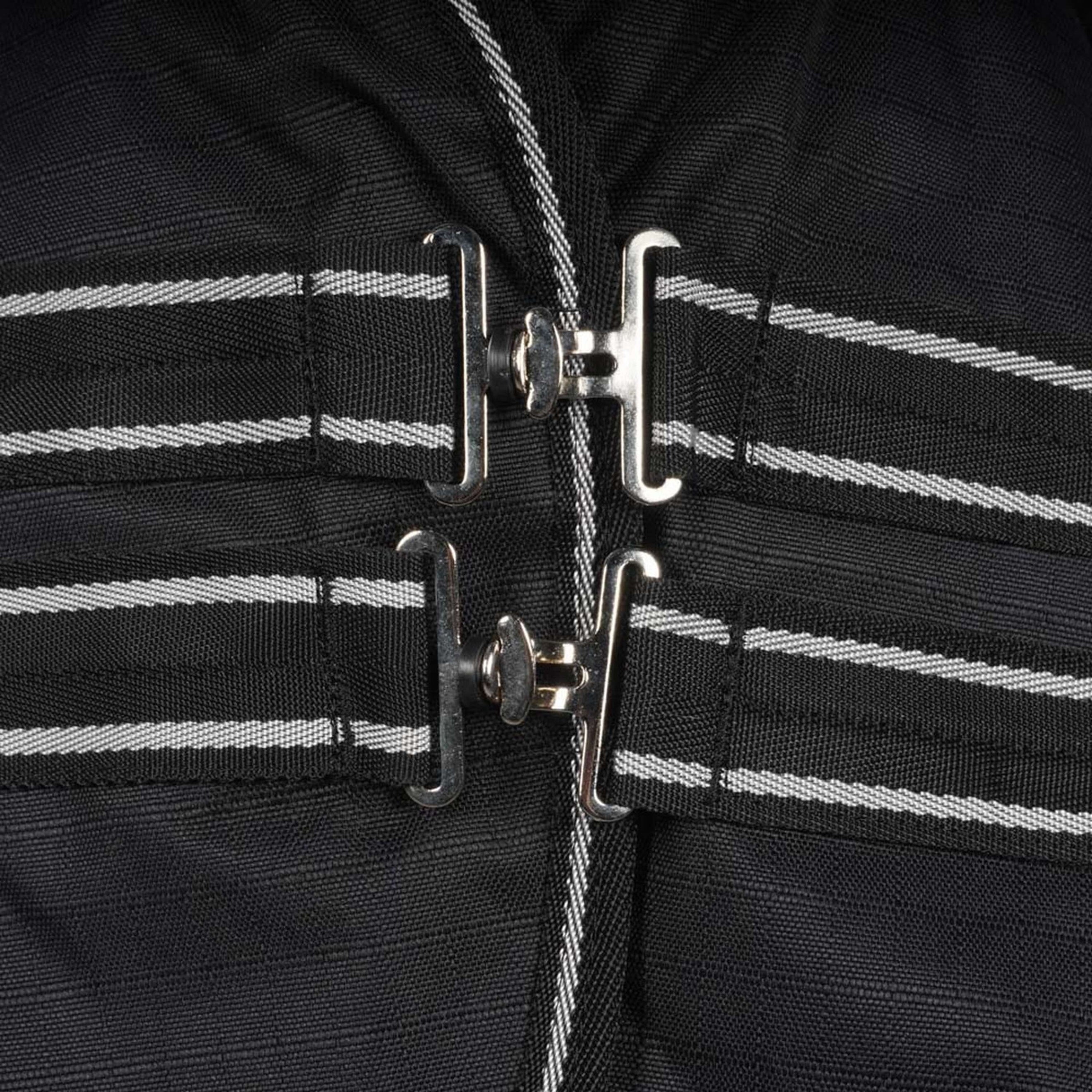 HKM Couverture Imperméable High Neck Innsbruck Modèle Lisse 0g Noir HKM Couverture Imperméable High Neck Innsbruck Modèle Lisse 0g Noir