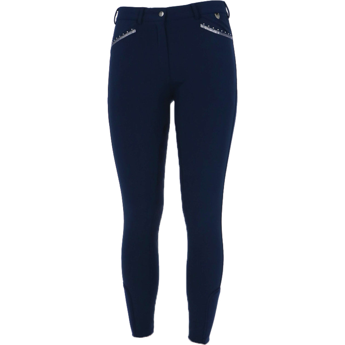 HORKA Pantalon d'Équitation Alexa Enfants Bleu