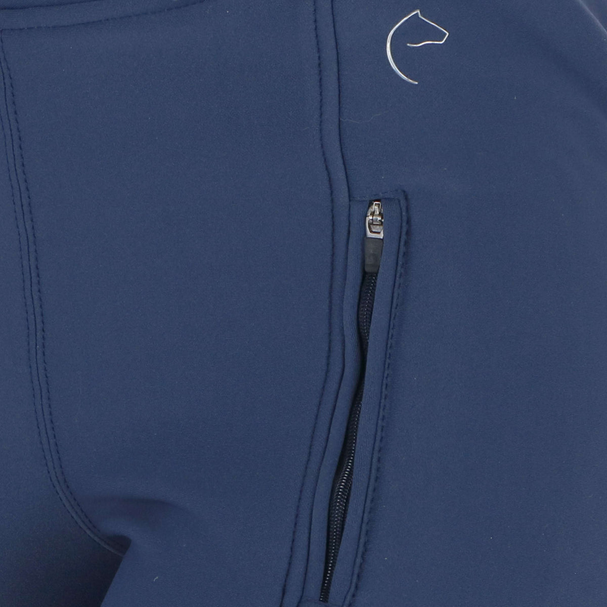 EQUITHÈME Legging d'Équitation Dolomyt Softshell Marine bleu