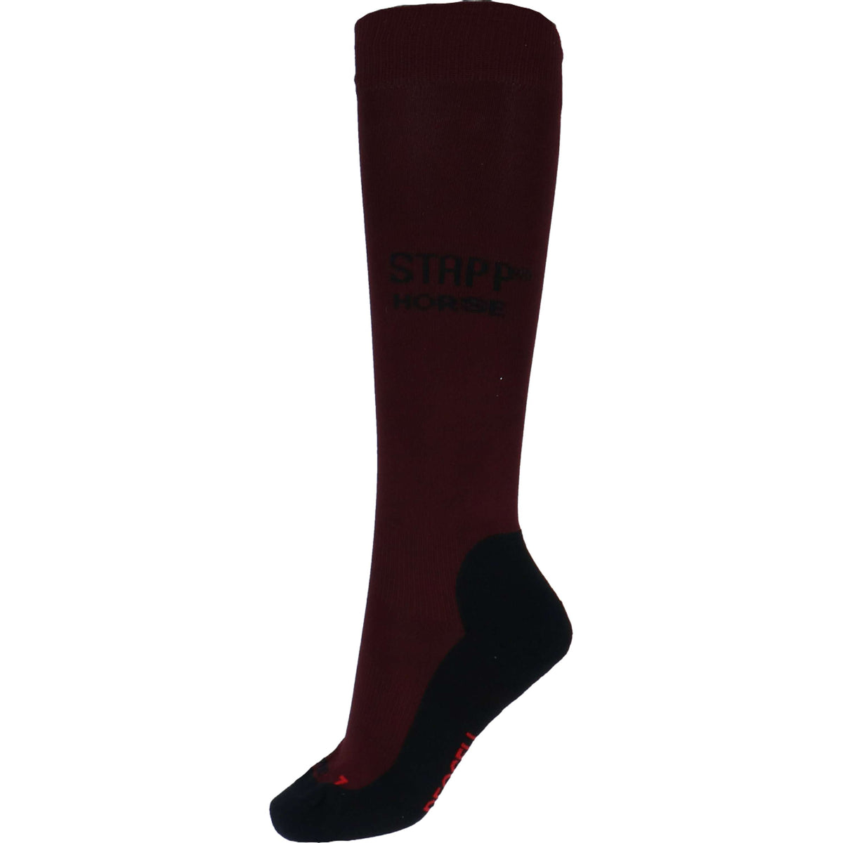 Stapp Horse Chaussettes d'Équitation Uni Deocell Bordeaux