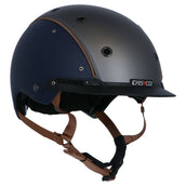 Casco Bombe Champ-3 Bleu/Marron