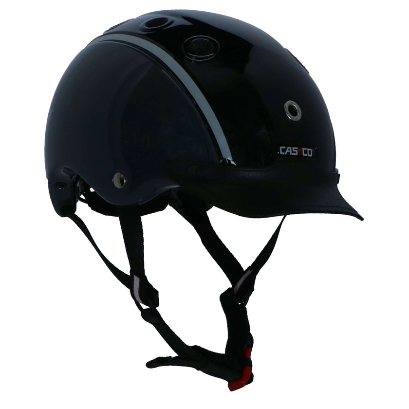 Casco Bombe Nori Black/Grey/Horseshoe