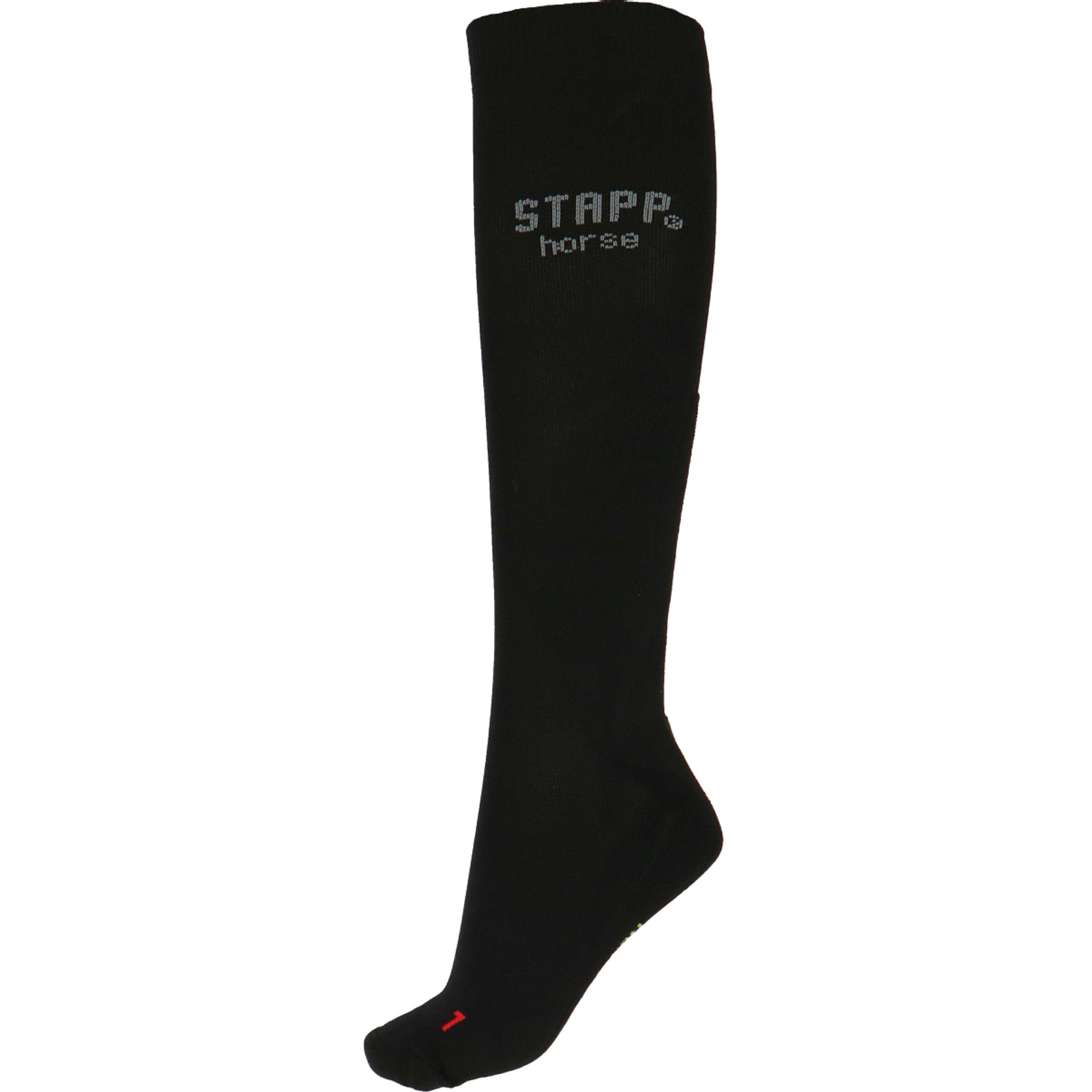 Stapp Horse Chaussettes d'Équitation Compression Noir
