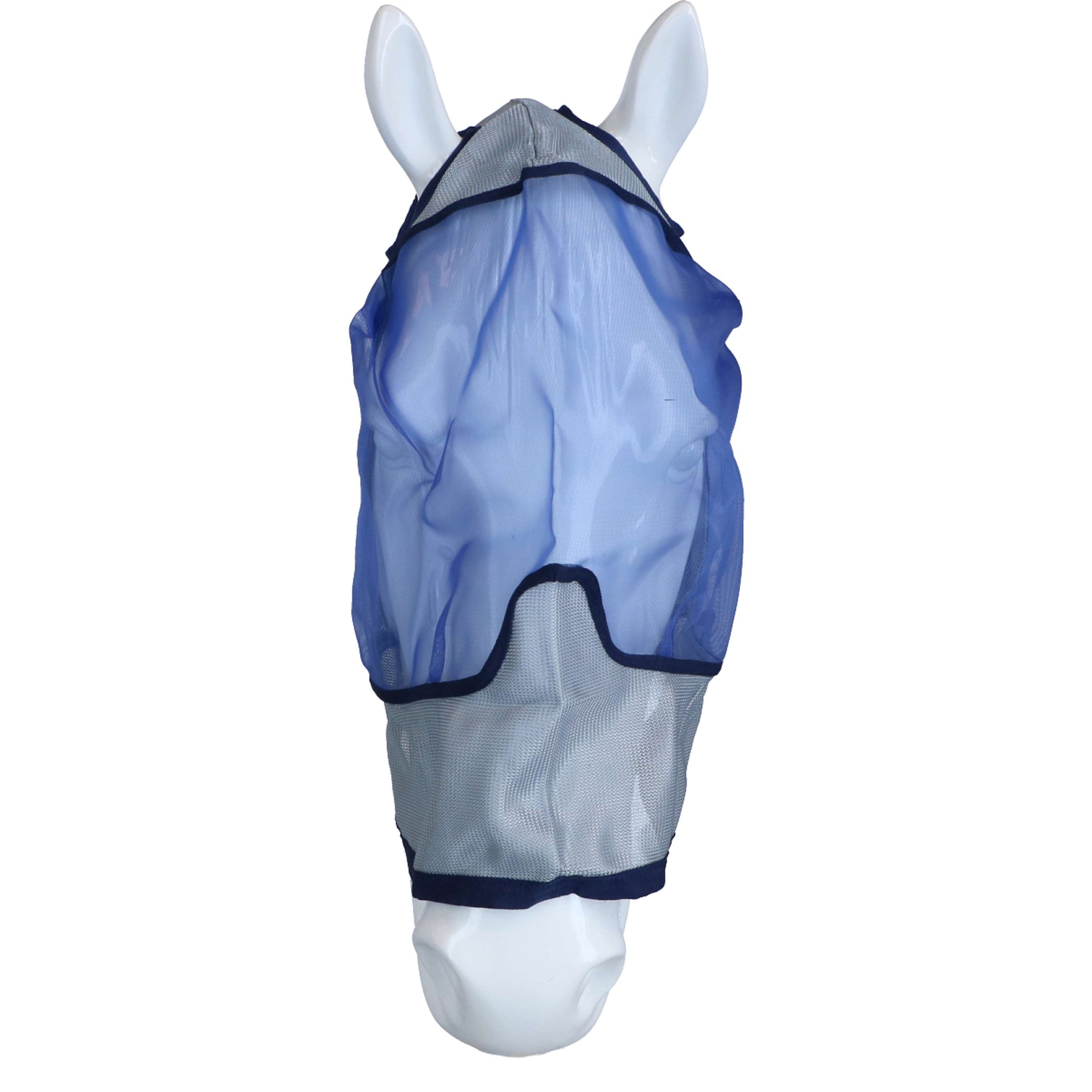 Bucas Buzz-Off Masque Anti-Mouches Delux Bleu