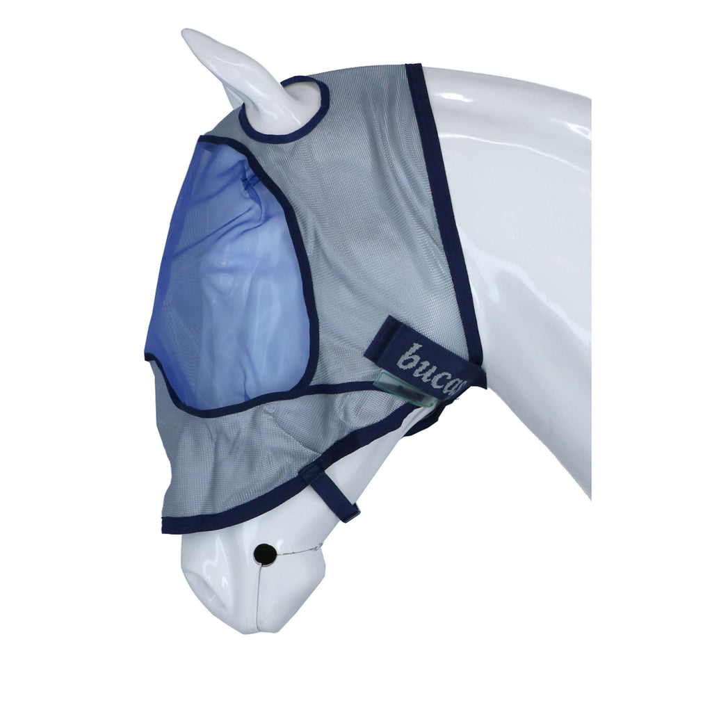 Bucas Buzz-Off Masque Anti-Mouches Delux Bleu