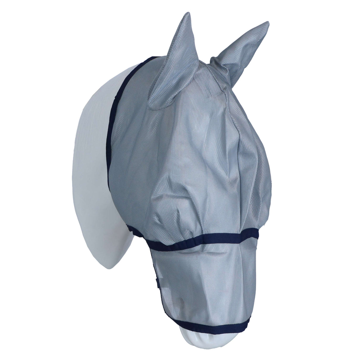 Bucas Buzz-Off Masque Anti-Mouches Extended Nose Bleu