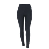 EQUITHÈME Legging d'Équitation Dolomyt Softshell Silicone Noir